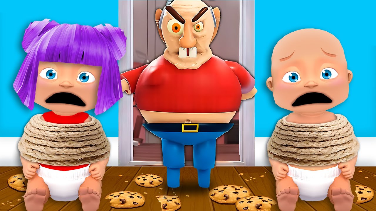 BEBEK OYUNUNDA DEDEM'DEN KAÇTIM!