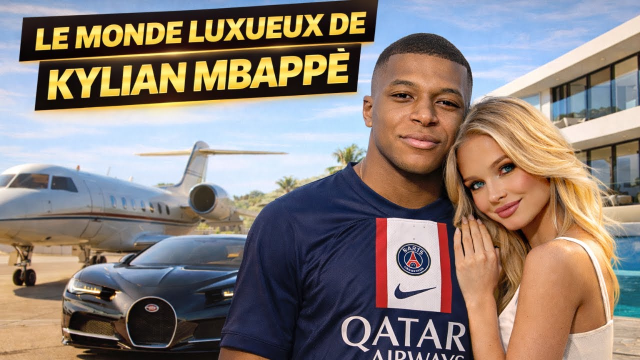 Le monde luxueux de Kylian Mbappé