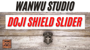 WanWu Studio Doji Shield Slider Fidget Toy. Fablades Full Review