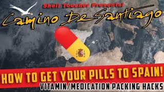 How to Pack Medication & Vitamins for The Camino De Santiago | Tips, Hacks #caminodesantiago #Hike