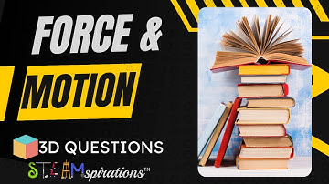 Understanding Force & Motion: The Book Stack Challenge | 3-D Questions from Steamspirations