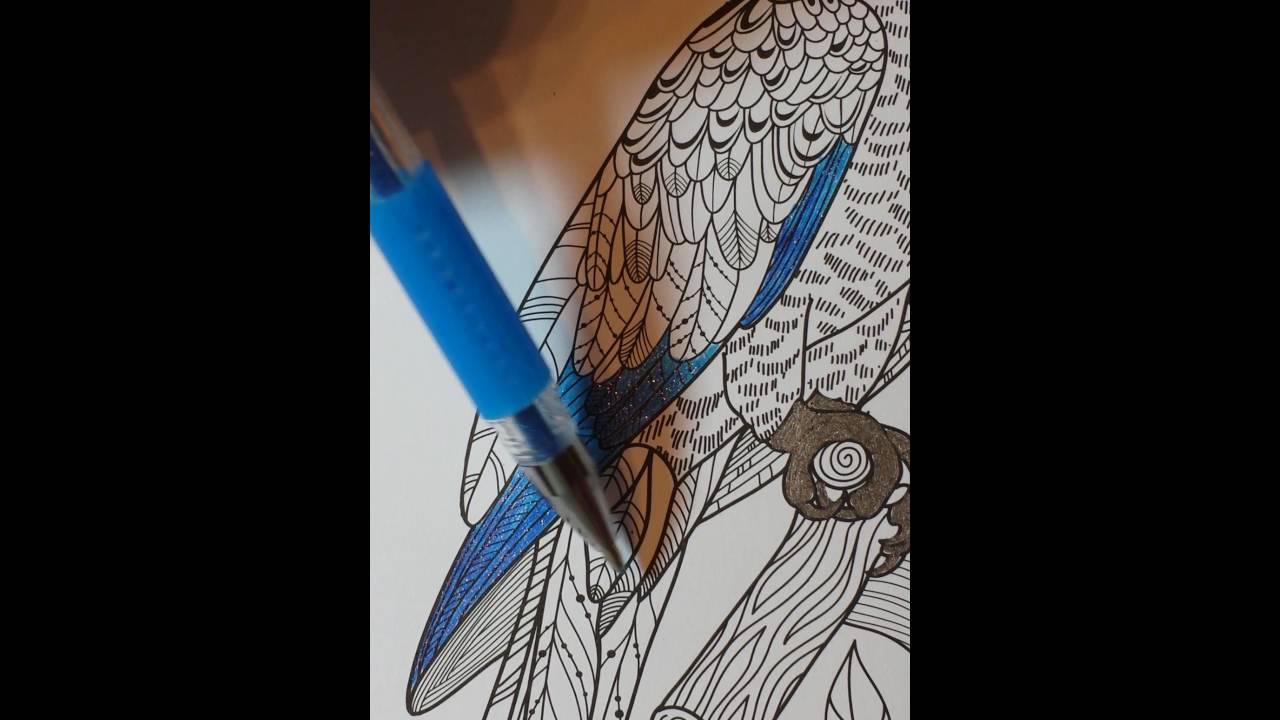 Super Doodle Gel Pens and Color Blending Part 1 YouTube