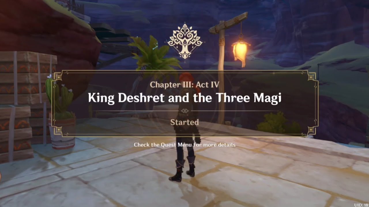 Chapter III : Act IV | King Deshret and the Three Magi | Genshin Impact