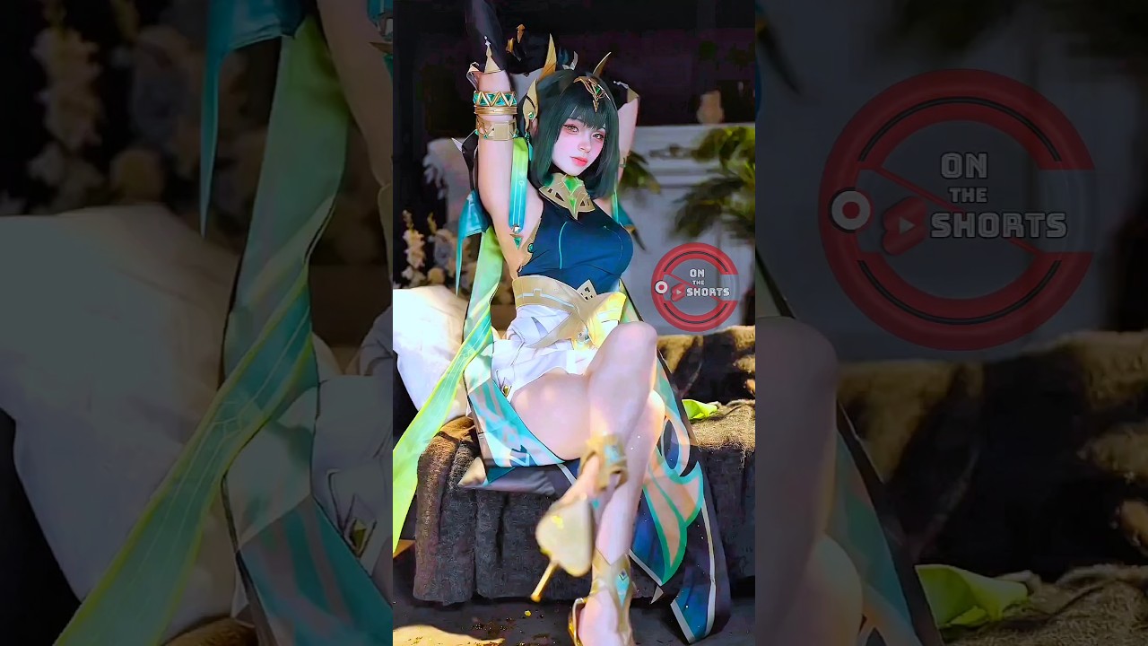 Nefer So Cute 🐍🐈‍⬛😍 Genshin Impact Cosplay 