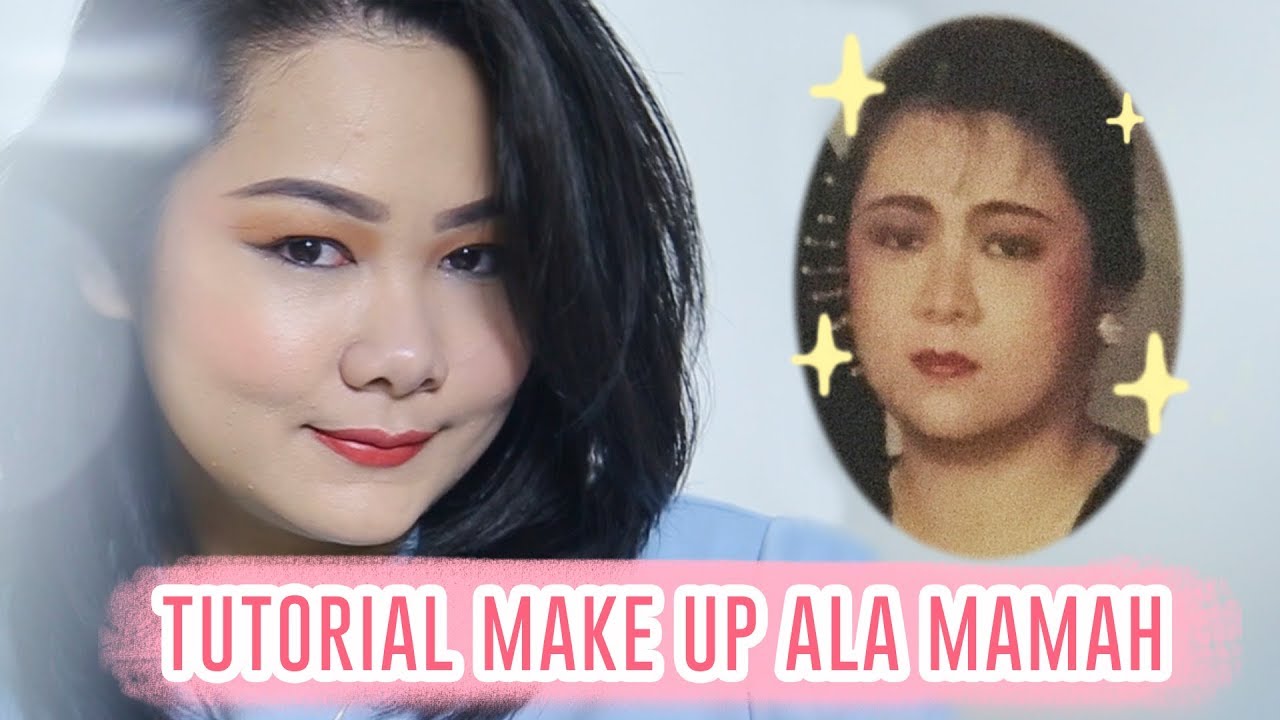 Tutorial Makeup Ala Mama One Brand Makeup Tutorial YouTube