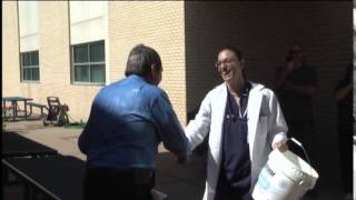 Hospital CEO takes ALS Ice Bucket Challenge
