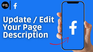 How To Update / Edit Your Facebook Page Description !