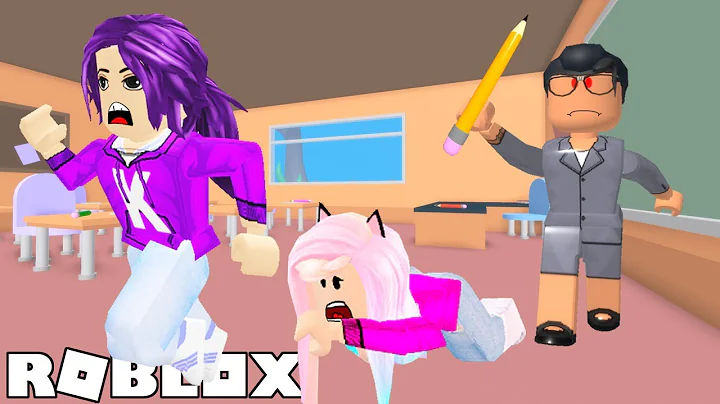 Escape Scary High School Obby!  / Roblox