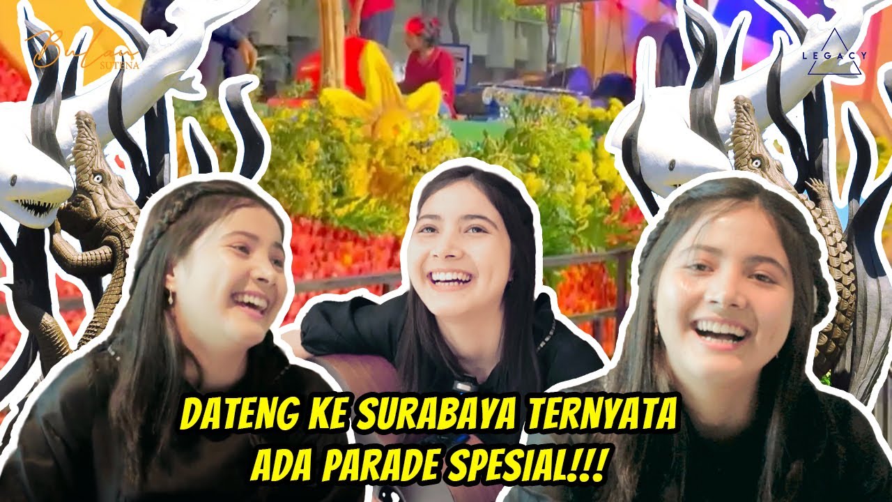 JALAN JALAN KE SURABAYA TERNYATA BANYAK COWOK COWOK GANTENG - BULAN SUTENA VLOG
