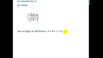 Ex 3.3, 4 (b) - Check if 10824 is divisible by 11 - using Divisibilty Tests - Class 6 - Teachoo