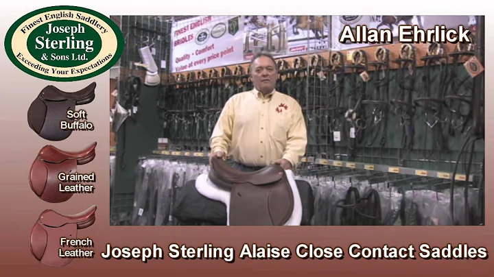 Allan Ehrlick on Joseph Sterling Alaise Saddles from Schneiders