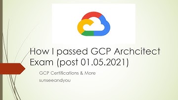 Pass GCP Cloud Architect Certification - NEW exam from 01.05.2021