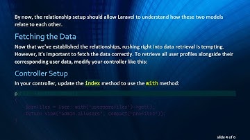 How to Fetch Data From Two Tables Using hasOne Relation in Laravel Models