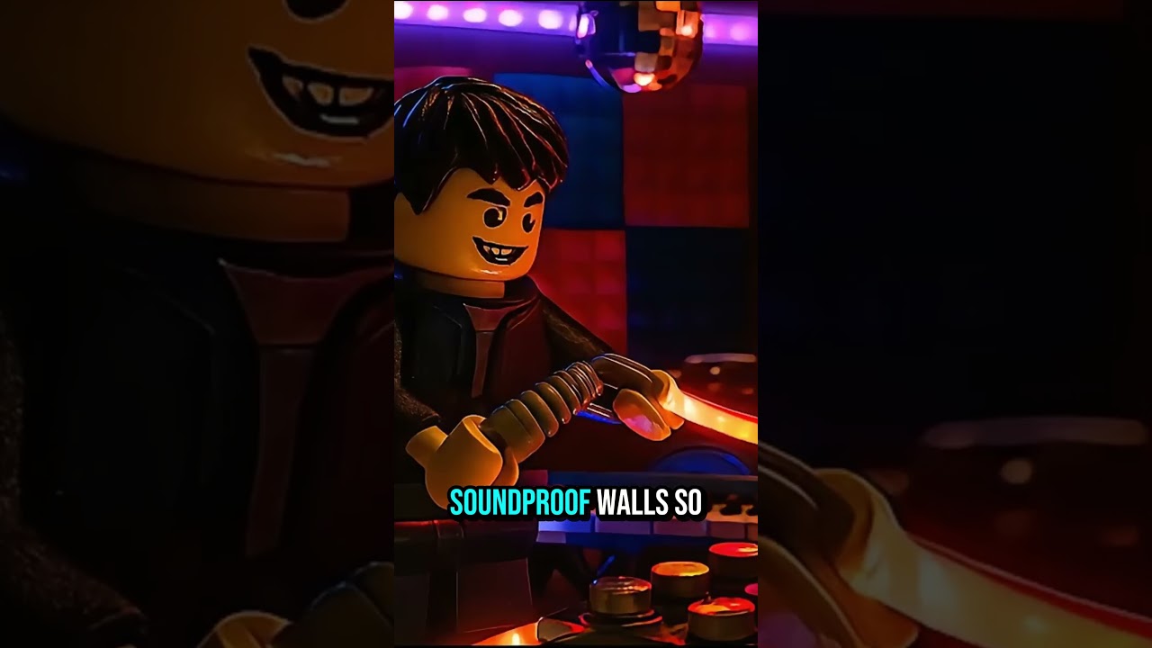 We Built a Lego Music Studio in Our Garage 🎶 | Ultra Realistic Stop Motion