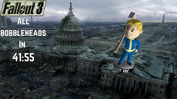 Fallout 3 All Bobbleheads Speedrun In 41:55 (World Record)