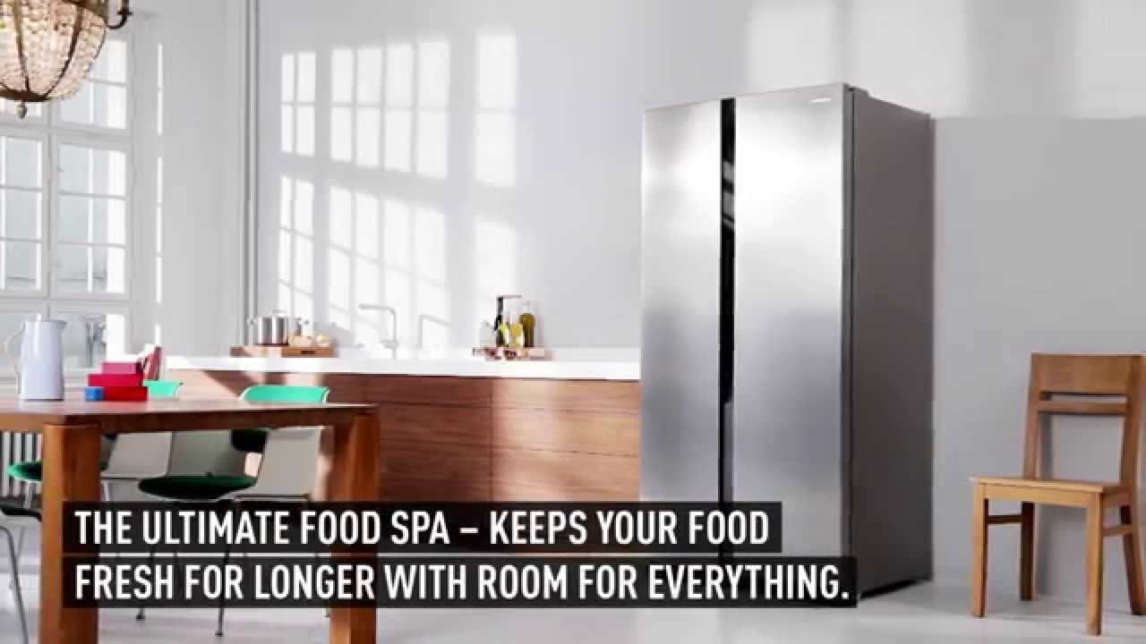 Panasonic SideBySide Fridge NRB55VE1 YouTube