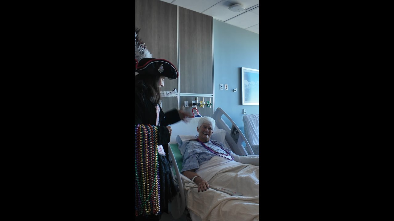Gasparilla Spirit Brings Smiles to Moffitt Patients