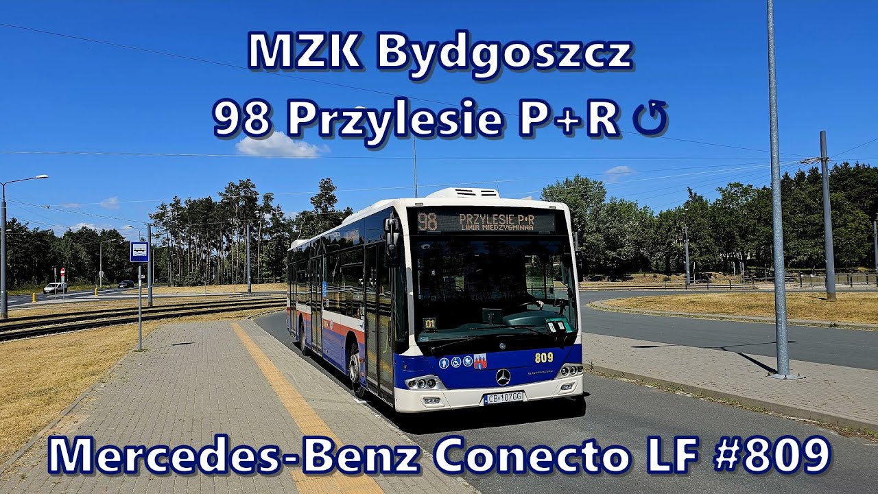 MZK Bydgoszcz - linia 98, Mercedes-Benz Conecto LF #809