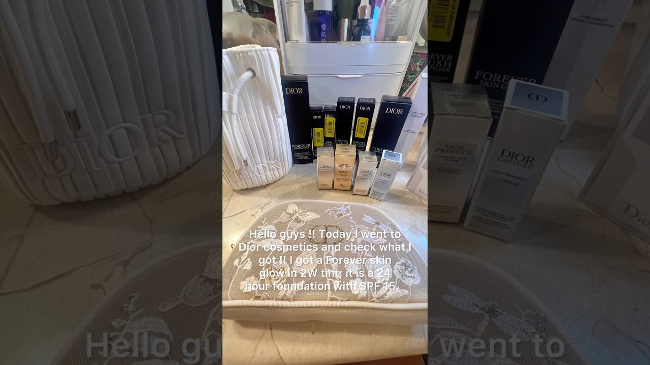 Went to Dior beauty and look what I got !!