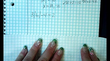 3.8 Solving Equations Involving Absolute Value