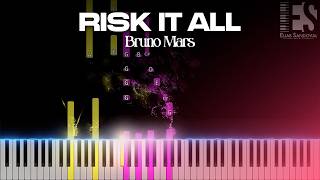 Risk It All - Bruno Mars (Piano Tutorial) | Eliab Sandoval
