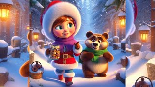 Masha E Lorso Avventura Nella Neve