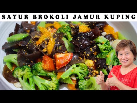 Brokoli Jamur Kuping