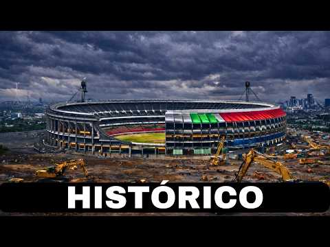 Así CAMBIÓ el ESTADIO AZTECA en 60 años… ¡de 1966 al Mundial 2026! 🏟️🔥