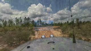 Riding in the Sand Hills in Bay County Florida 4-20-24