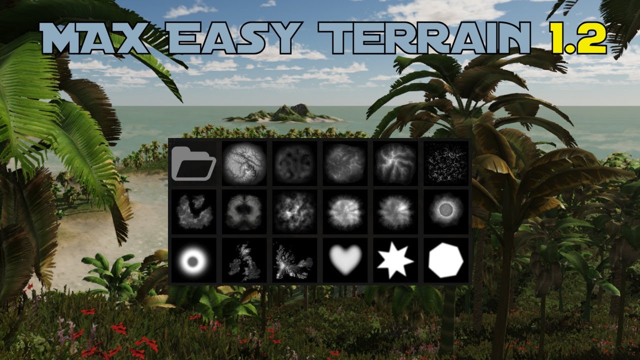 MAX Easy Terrain 1.2 - GameGuru MAX - YouTube
