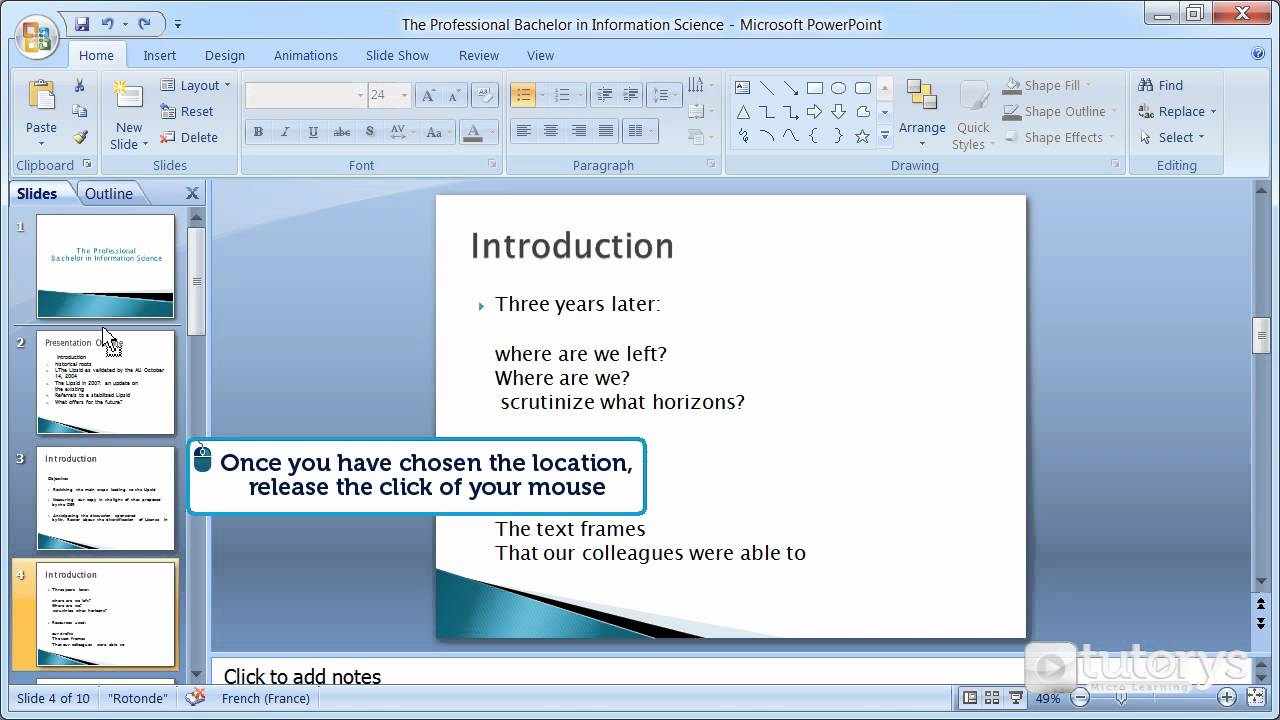 powerpoint slides move automatically