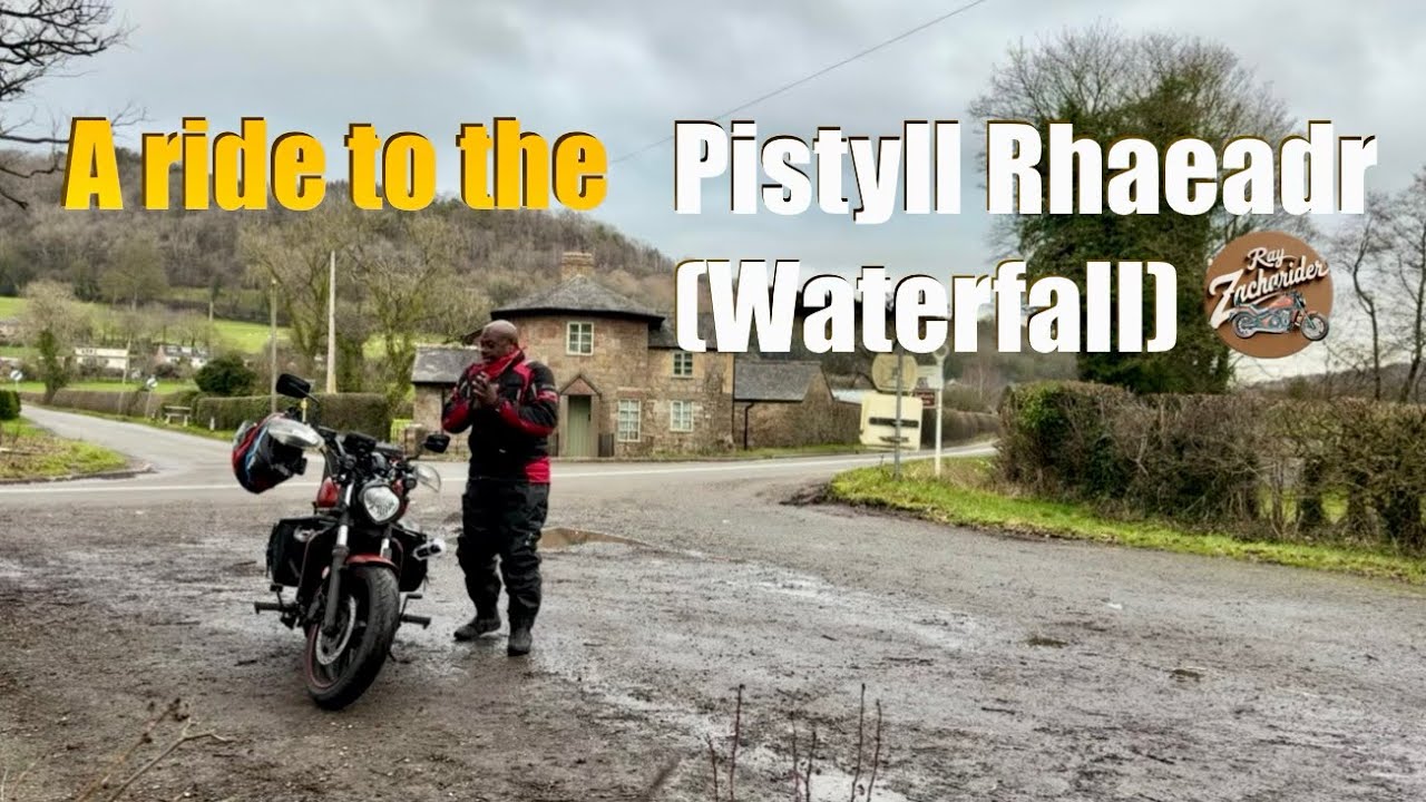 A-Motorcycle ride to the Pistyll Rhaeadr(Waterfall) [Starting Out Riding] S2: E26