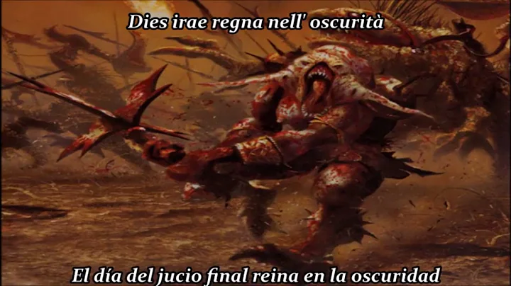 Rhapsody Of Fire Rain Of a Thousand Flames Subtitulos en Español y lyrics (HD)