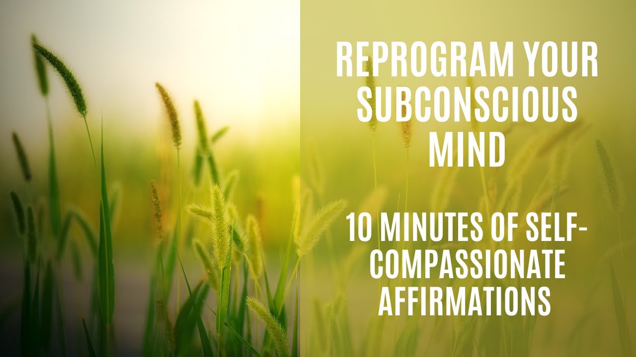 Reprogram Your Subconscious Mind 10 Minutes of