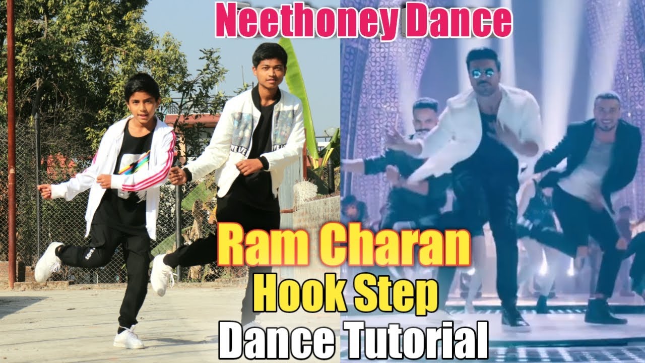 Neethoney Dance Hook Step Tutorial - Ram Charan | Best Dance | Step by Step | Dhruva | ASquare Crew