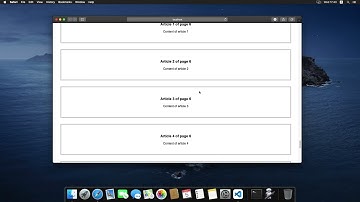 Implement simple infinite scrolling with JavaScript and PHP