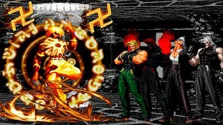 KOF Mugen Phoenix Orochi (New Golden Boss) VS Rugal Team