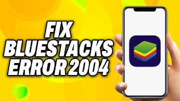 How To Fix BlueStacks Error 2004 Something Went Wrong, Installation Failed (2025) - Quick Fix