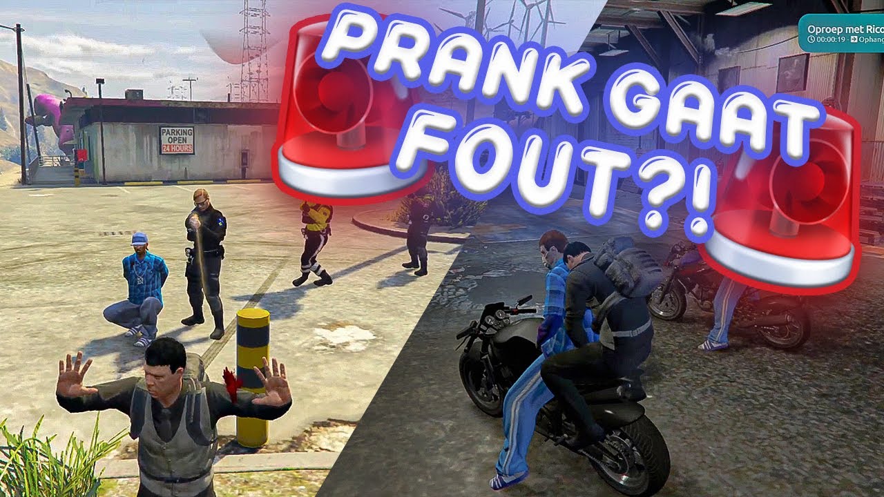CHATMO haalt PRANK uit met POLITIE? 🚨 (GTA RP)