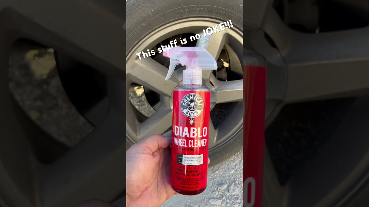 Diablo Wheel Cleaner Is No JOKE Chemicalguys Ninelinegarage