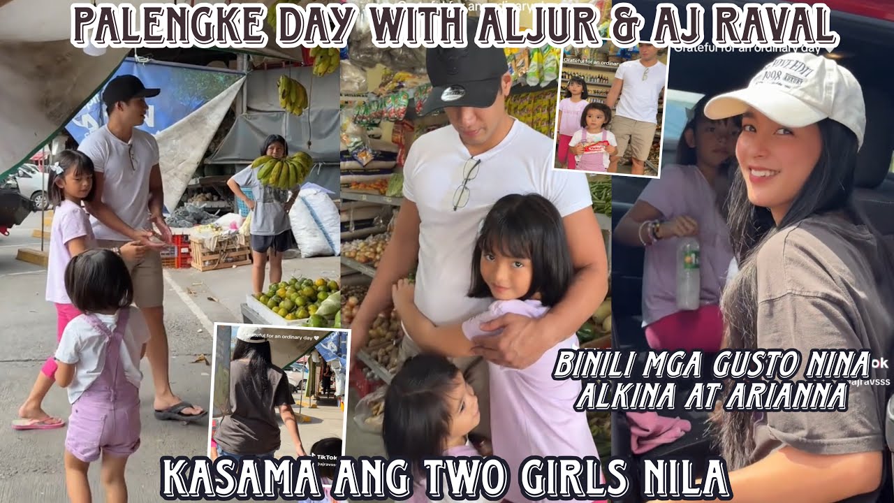 Aljur Abrenica namalengke sila ni Aj Raval ️ binili mga gusto nina ...