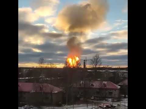 Explosion on Russian