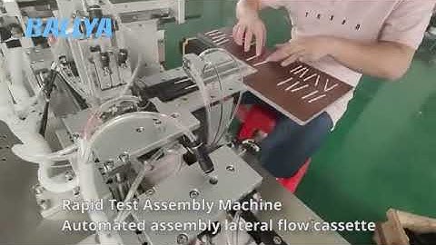 Rapid Test Assembly Machine - Lateral Flow Assembly Machine-Lateral Flow Test Assembly Machine