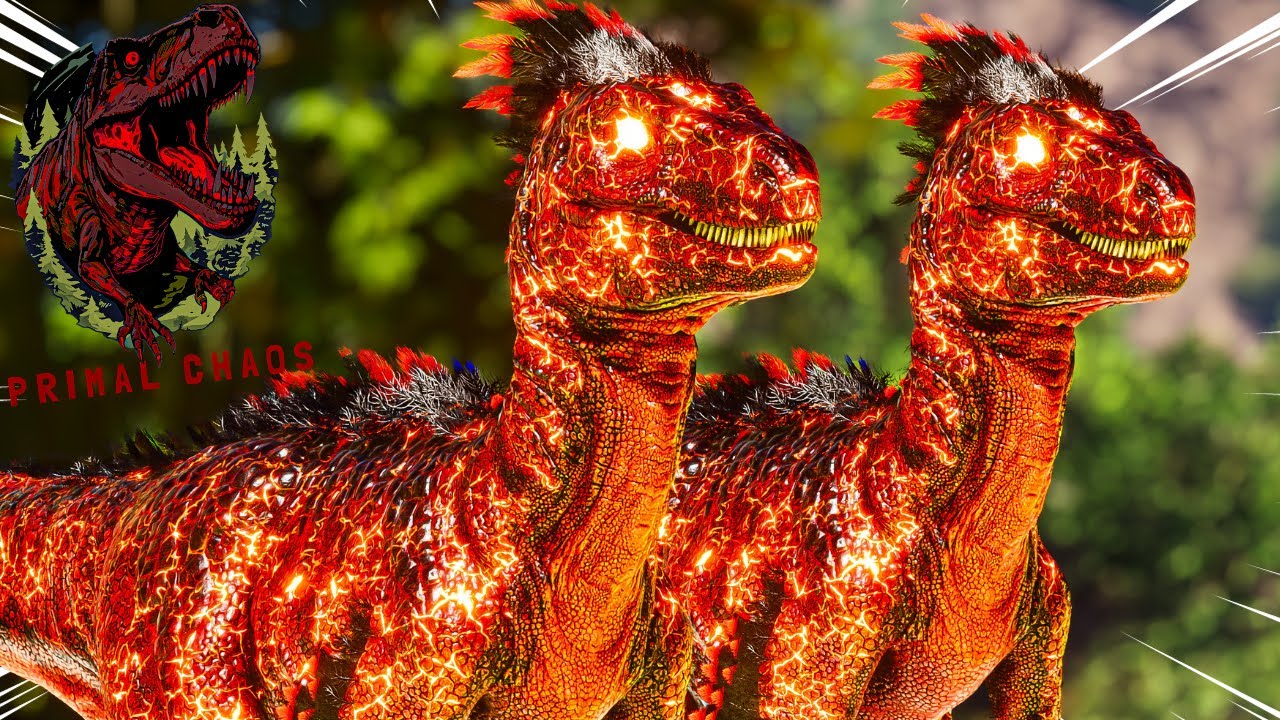 DOMEI 3 VOLCANIC RAPTOR LINDOS!!! Ep.11: Ark Primal Chaos - YouTube