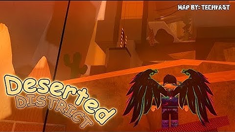 Roblox: Flood Escape 2 Community Maps  - Deserted District (Easy Crazy)