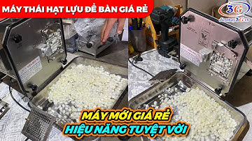 Thực Tế Máy Cắt Hạt Lựu Củ Quả, Trái Cây Cỡ 6,8,10,12mm| Điện Máy 3G