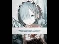 "you are not a hero" Rezero edit #anime #edit #re