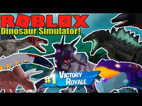 Dinosaur Simulator Battle Royale For A Free Albino Terror - roblox dinosaur simulator youtube