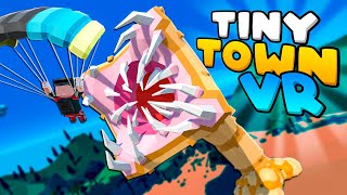 A Minhoca Gigante do Deserto no Tiny Town VR