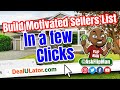 How to Build Motivated Sellers List in a Few Clicks | Targeting Absentee Owners | Dealulator